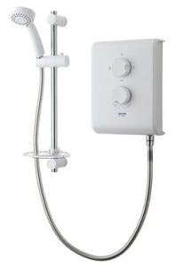 Triton electric shower 7.5kw White/Chrome Plated