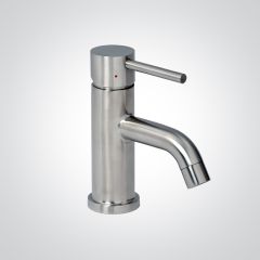 Dolphin Monobloc Lever Operated Mixer Tap (Brushed or Black Finish)