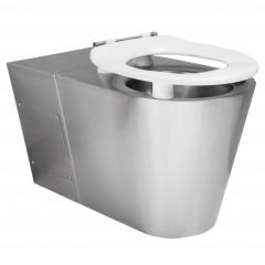 KWC DVS Back to Wall Stainless Steel Toilet