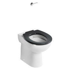 Armitage Shanks Contour 21+ Raised Height Back to Wall Rimless Toilet (S0440)