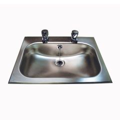 Bermuda Inset Washbasin including Fixings and Waste