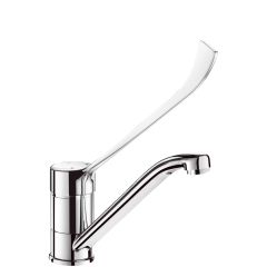 Delabie Long Arm Lever Mixer Tap for Sink or Wash Trough