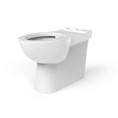 NymaCARE Premium Rimless Close Coupled Doc M Disabled Toilet Pan