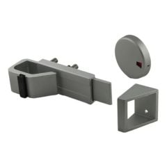 Value Loop Handle Multirol Indicator Bolt, Silver Anodised Aluminium