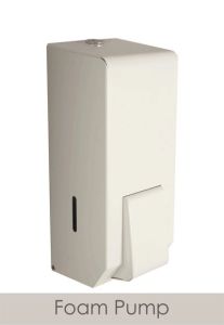 White Metal 900ml Soap Dispenser