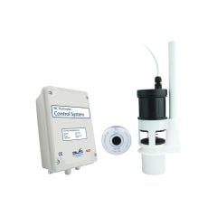 KWC DVS Battery Flushvalve Kit with 2 Inch Base and Standard Sensor