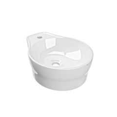 KWC DVS Rondatop Washbasin with Tap Hole 