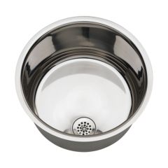 KWC DVS Round 300mm Diameter Under-Mounted or Inset Wash Basin