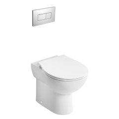 Armitage Shanks Contour 21+ Back to Wall Rimless Toilet (S0439)