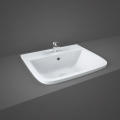 RAK-Series 600 Inset Vanity Bowl - 1 or 2 Tap Holes