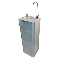 Pland Malvern Floor Mounted Drinking Fountain with Bubbler Tap and Glass Filler