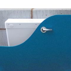 Cistern to suit Maui - PLASTIC CONCEALED CISTERN C/W LEVER, CHAIN & FLUSH PIPE