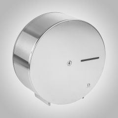 Dolphin Elements Mini Jumbo Toilet Roll Dispenser (Polished, Satin or White Stainless Steel)