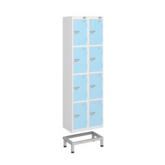 Steel Locker Stand for Two Units