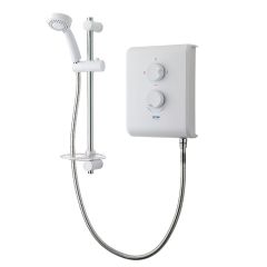 Triton electric shower 8.5kw White/Chrome Plated