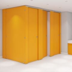 Colossal HPL Full Height Toilet Cubicles 