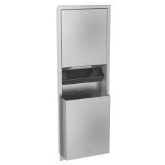 KWC DVS Recessed Paper Towel Dispenser/Waste Bin