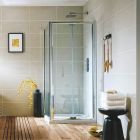 Essential Spring2 Glass Bifold Shower Door