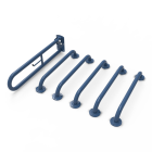 Fitzroy Of London Doc M Stainless Steel Grab Rail Only Pack with Exposed Fixings - Dark Blue | NymaPRO