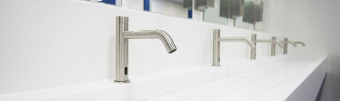 Washroom supplier to high-end school refurbishment project.