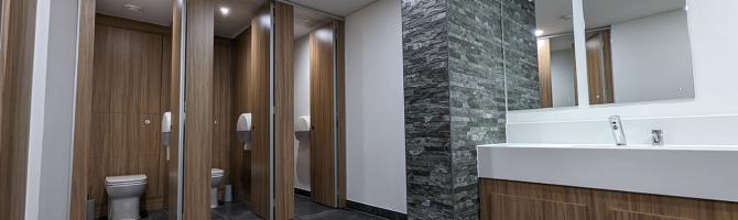 Utilita Energy Eastleigh - Washrooms and Shower Room Case Study