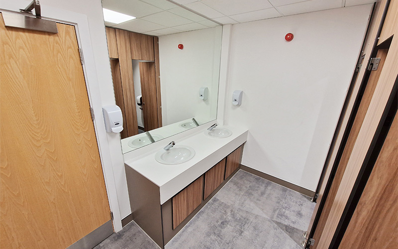 Bournemouth University Washroom Design and Refurbishment - Overview