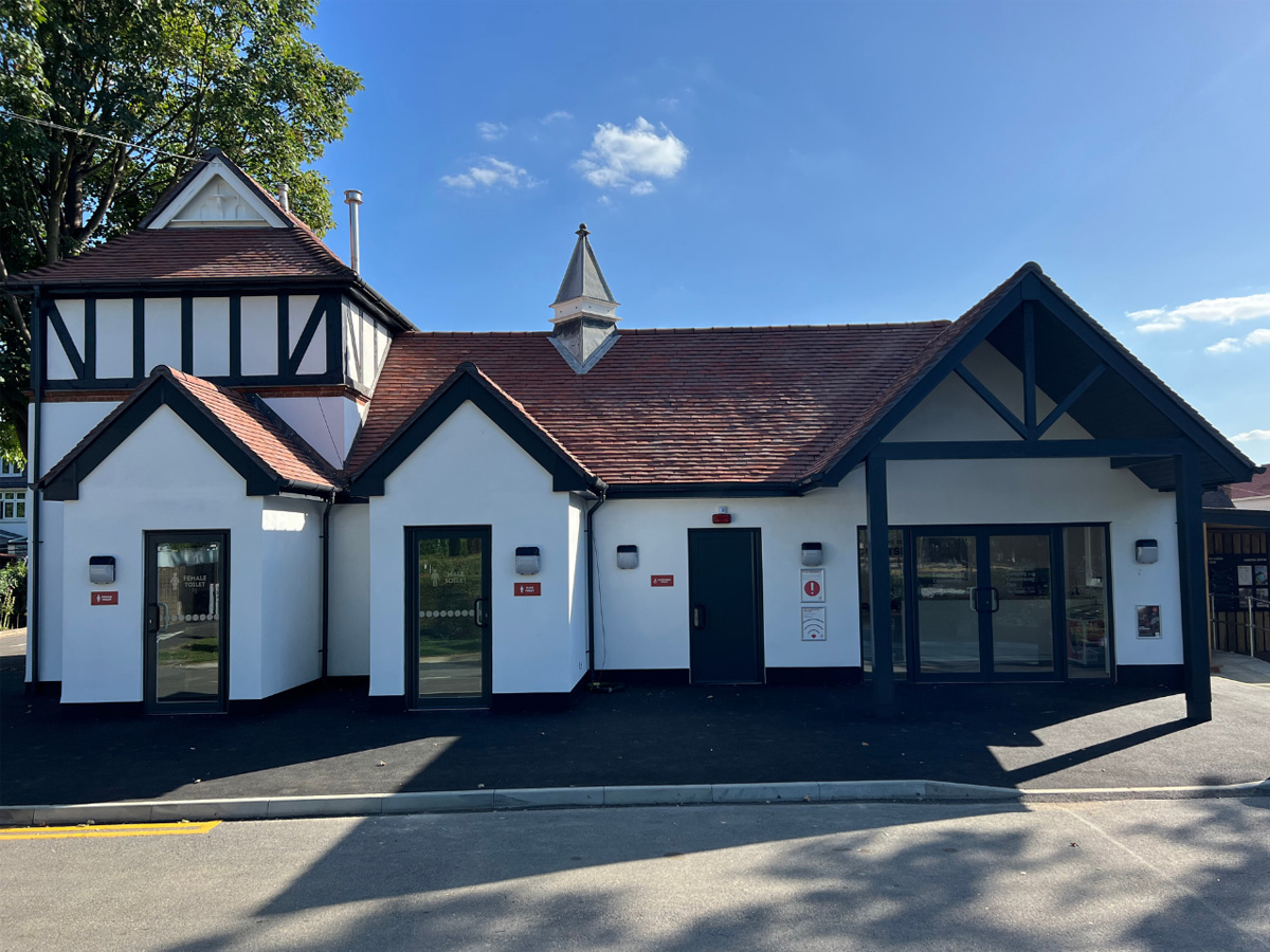 Chertsey Camping and Caravanning Club - Main Entrance After - Case Study