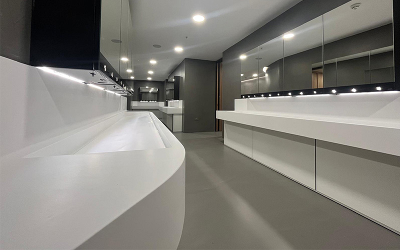 Eurotunnel Female Washroom Refurbishment Overview