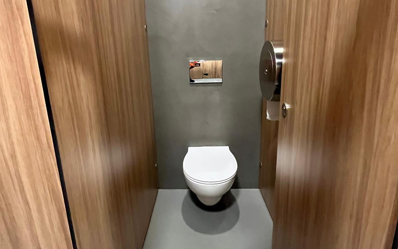 Eurotunnel Female Washroom Refurbishment Toilet