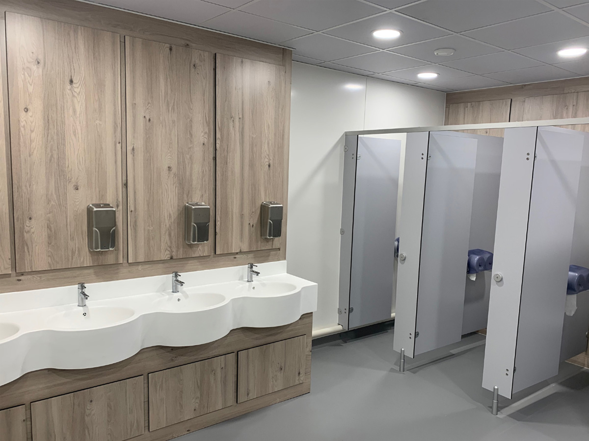 Gooch and Housego Washrooms - Commercial Washrooms