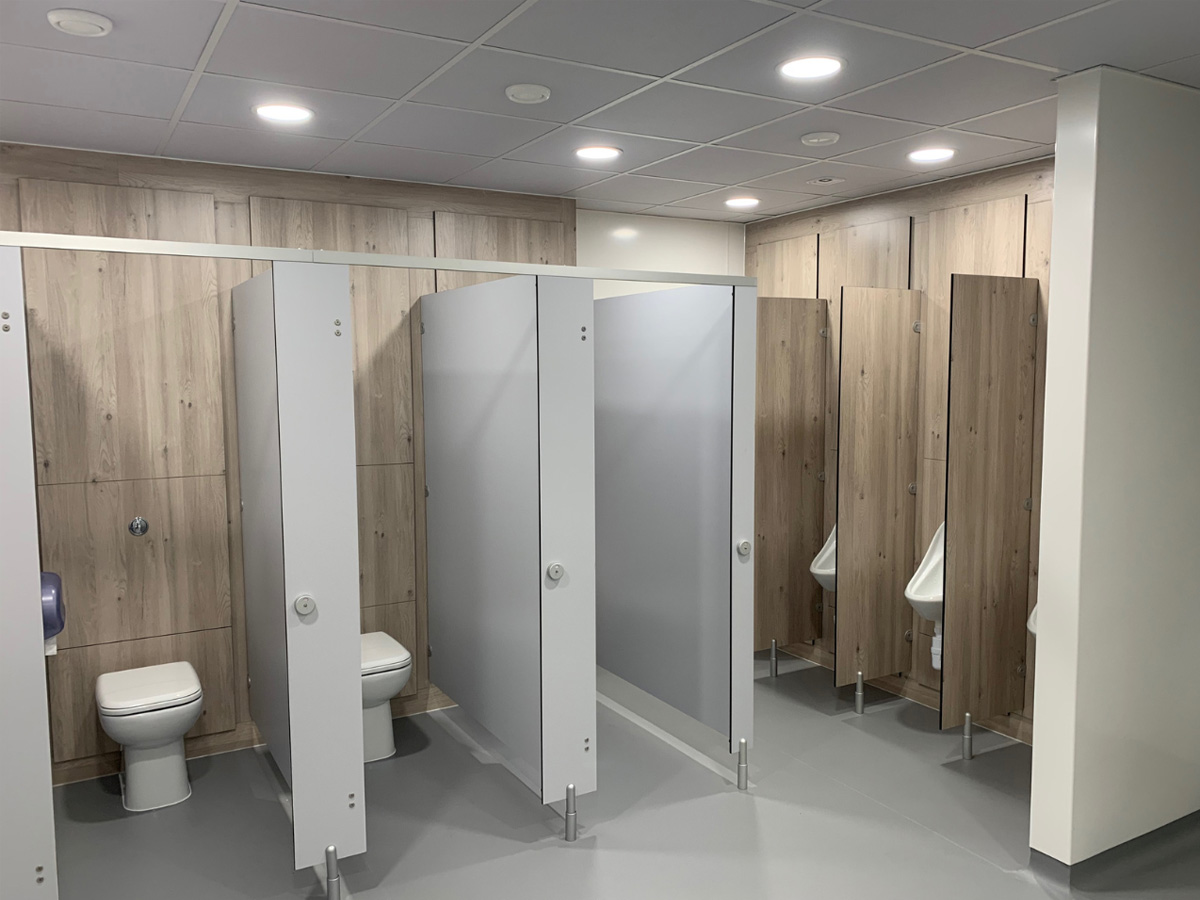 Gooch & Housego Washroom Refurbishment - Commercial Washrooms