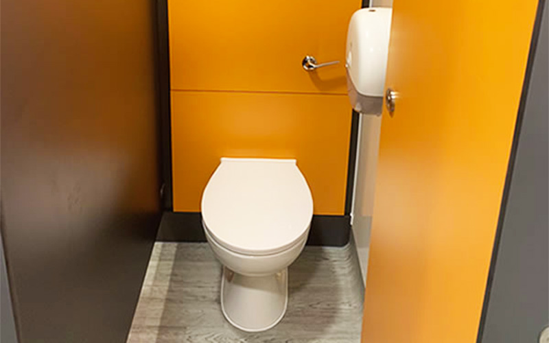 Horrington Primary School Toilet Refurbishment - Toilet Cubicle