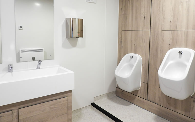 Merley Community Centre Urinals and Washtrough