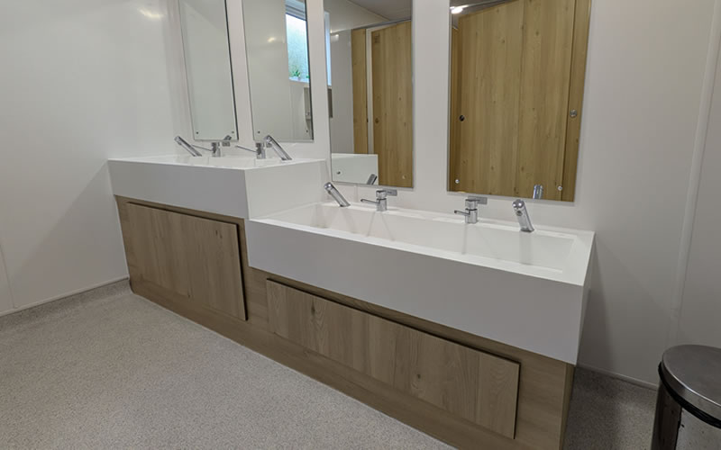 Merley Community Centre Washtrough