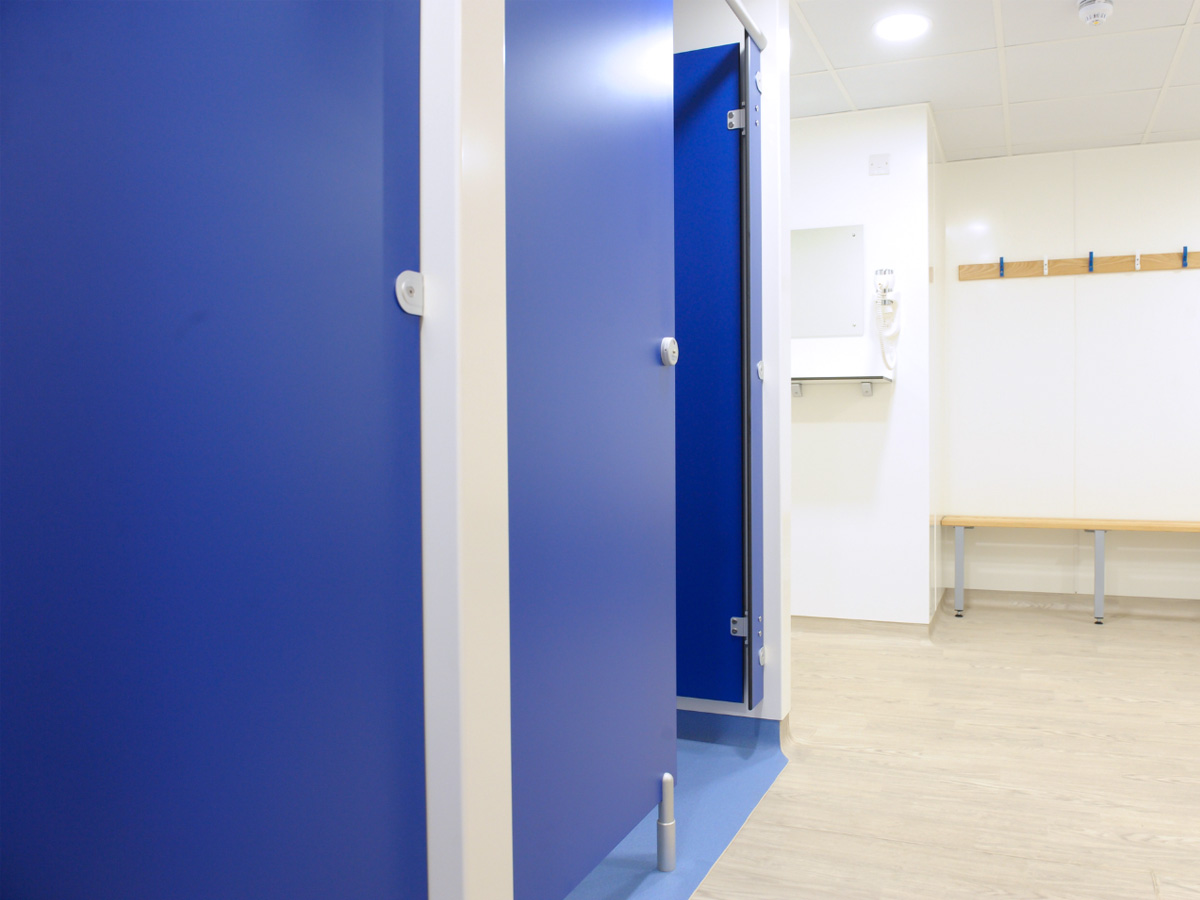 Royal Motor Yacht Club Cubicles | Case Study | Commercial Washrooms