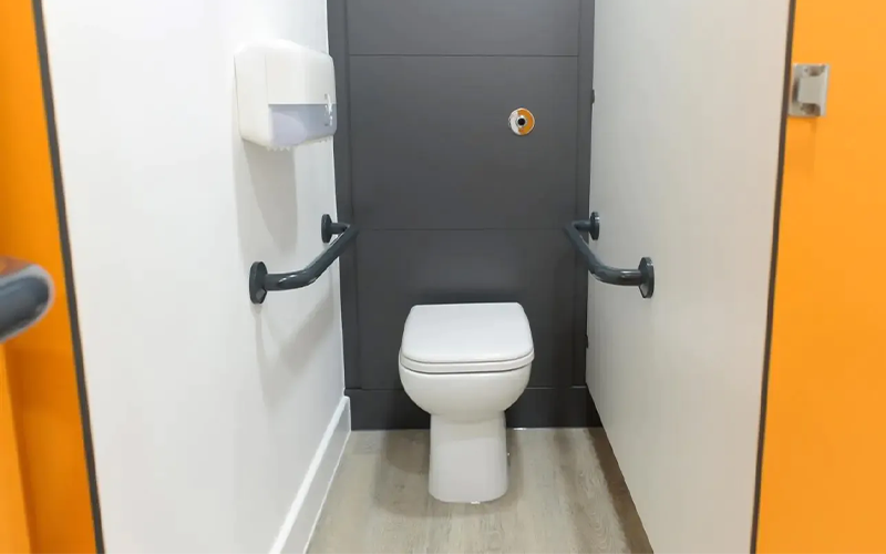 Settle Group Toilet Refurbishment - Disabled Toilet Cubicle