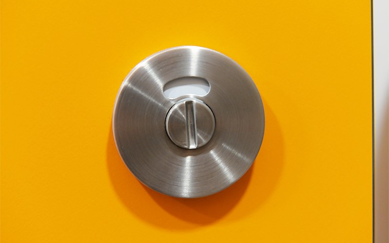 Settle Group Toilet Refurbishment - Cubicle Lock Hardware