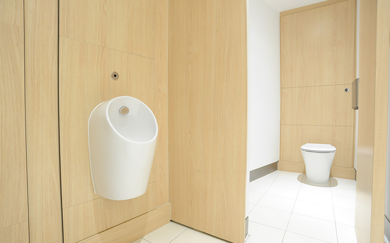 Toyota Headquarters Men's Toilet Refurbishment - Urinals