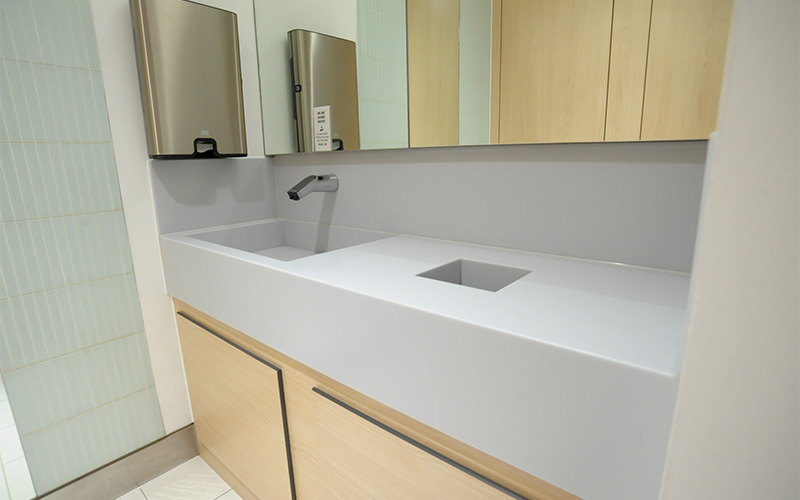 Toyota Headquarters Men's Toilet Refurbishment - Combination Unit