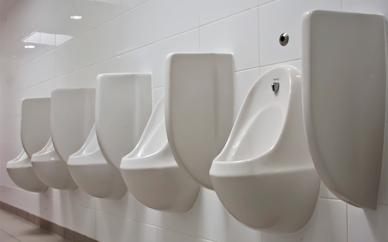 Wareham Quay Public Toilets Refurbishment - Urinals