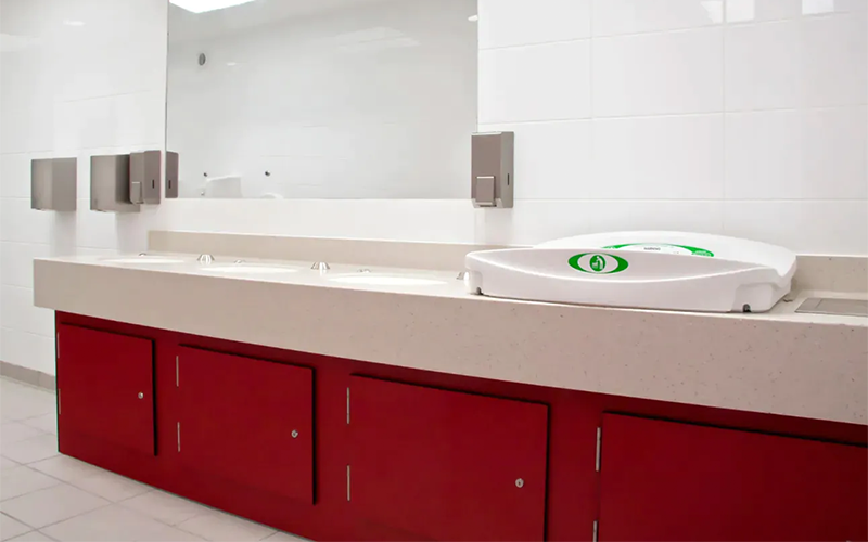 Wareham Quay Public Toilets Refurbishment - Vanity Unit