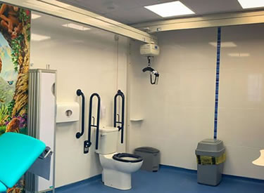 Disabled Changing Places in Hospital Toilets