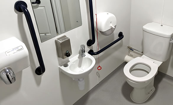 New Milton Disabled Toilet Room