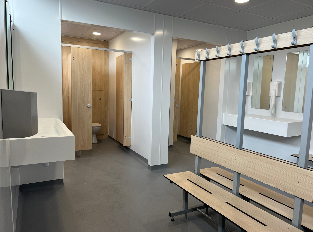 Epsom College Changing Room Refurbishment - Case Study