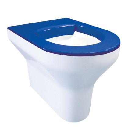 Resin anti-vandal toilet